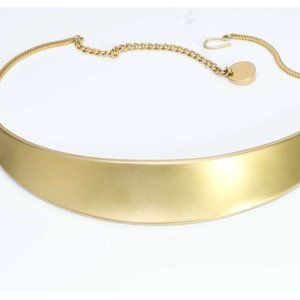 VINTAGE DONNA KARAN gold plate belt by Robert Lee Morris